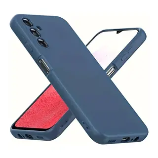 Samsung Galaxy A34 5G Kılıf First Silikon - Lacivert