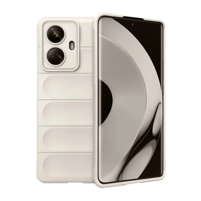 Realme 10 Pro 5G Kılıf Optimum Silikon - Krem