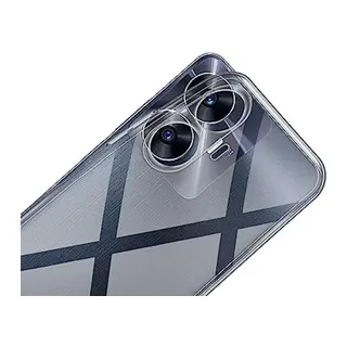 Realme C55 Kılıf Lüx Şeffaf Silikon