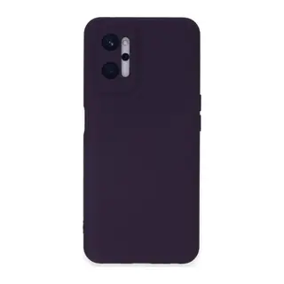 Realme 9i 4G Kılıf Nano içi Kadife Silikon - Mor