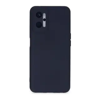 Realme 9i 4G Kılıf Nano içi Kadife Silikon - Lacivert