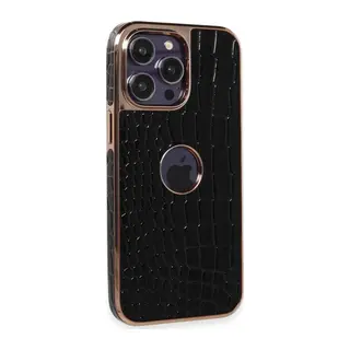 iPhone 14 Pro Kılıf Snake Kapak - Siyah