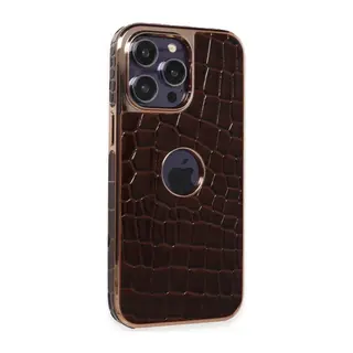 iPhone 14 Pro Max Kılıf Snake Kapak - Bordo