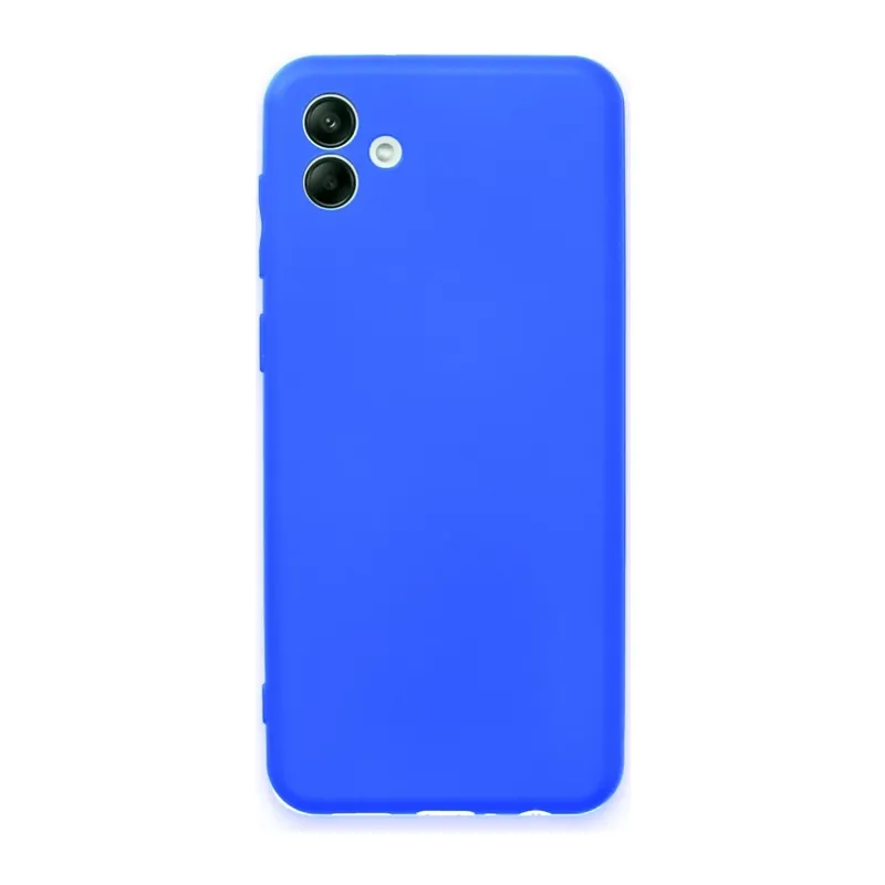 Samsung Galaxy A04 Kılıf First Silikon - Mavi