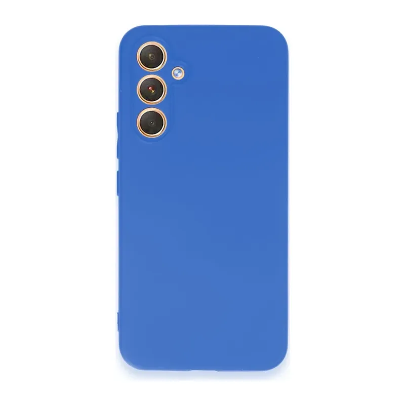 Samsung Galaxy A54 5G Kılıf First Silikon - Mavi