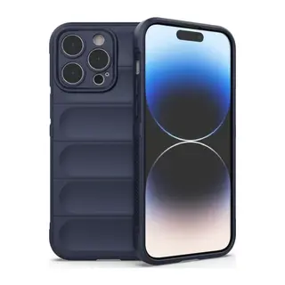 iPhone 15 Pro Max Kılıf Optimum Silikon - Lacivert