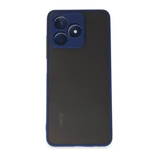 Realme C53 Kılıf Montreal Silikon Kapak - Lacivert