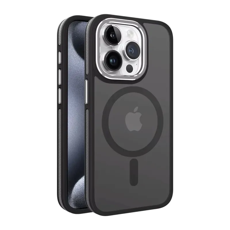 iPhone 15 Pro Max Winner Magsafe Kapak - Siyah