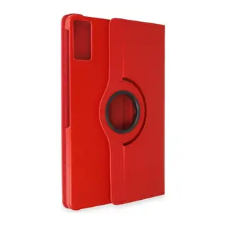 Pad 6 Kılıf 360 Tablet Deri Kılıf - Kırmızı