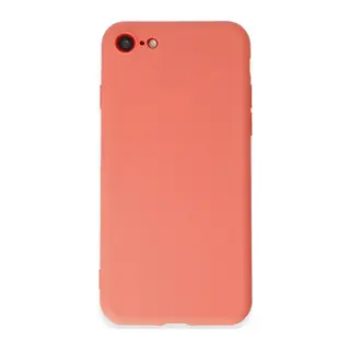 iPhone 7 Kılıf First Silikon - Turuncu