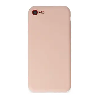 iPhone 7 Kılıf First Silikon - Pudra