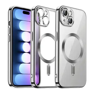 iPhone 15 Kılıf Kross Magneticsafe Kapak - Titan Gri