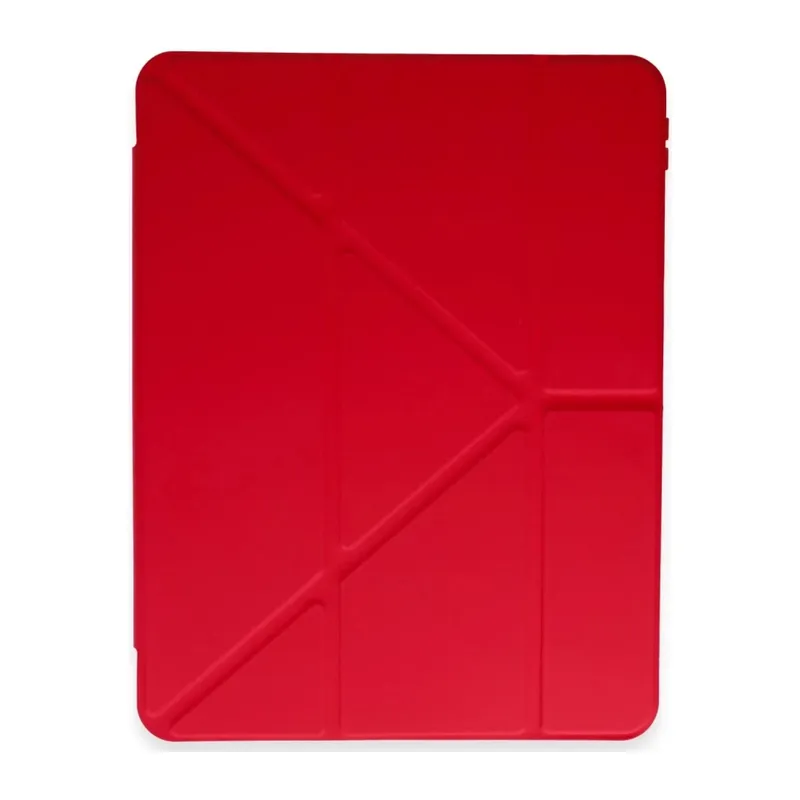 Pad 6 Kılıf Kalemlikli Mars Tablet Kılıfı - Kırmızı