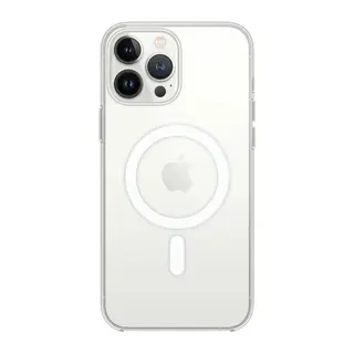 iPhone 15 Pro Max Kılıf Pc Real Magsafe Kapak - Şeffaf