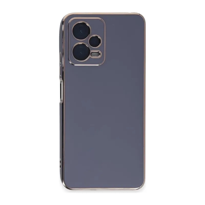 Redmi Note 12 Pro Plus Kılıf Volet Silikon - Mavi
