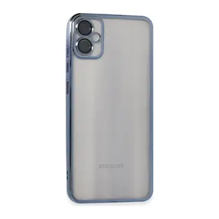 Samsung Galaxy A05 Kılıf Lensli Silikon - Lacivert