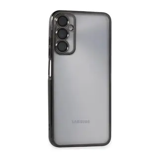 Samsung Galaxy A05S Kılıf Lensli Silikon - Siyah