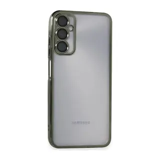 Samsung Galaxy A05S Kılıf Lensli Silikon - Yeşil