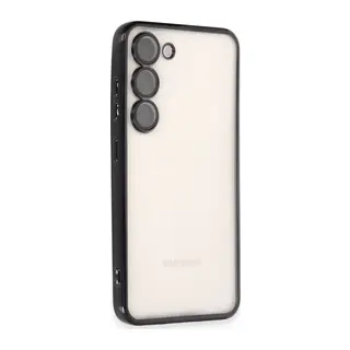 Samsung Galaxy S24 Kılıf Lensli Silikon - Siyah