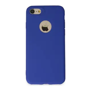 iPhone 7 Kılıf First Silikon - Lacivert