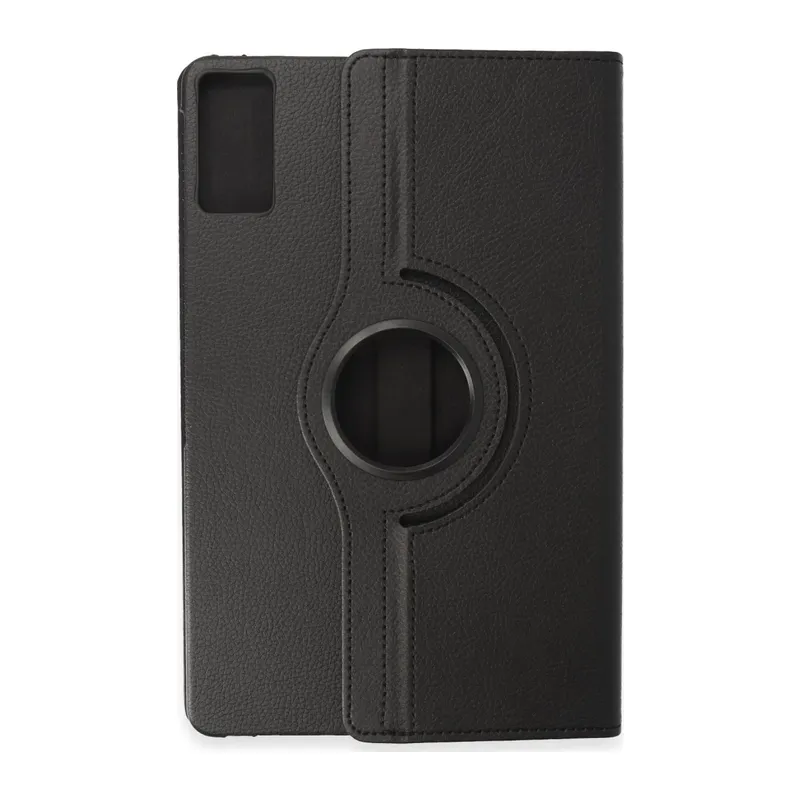 Redmi Pad SE Kılıf 360 Tablet Deri Kılıf - Siyah
