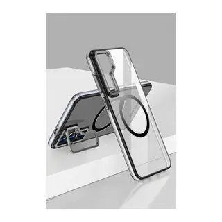 Samsung Galaxy S24 Crystal Magsafe Kapak - Siyah
