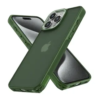 iPhone 15 Pro Kılıf Elegant Kapak - Yeşil