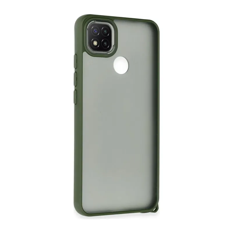 Redmi 9C Kılıf Elegant Kapak - Yeşil