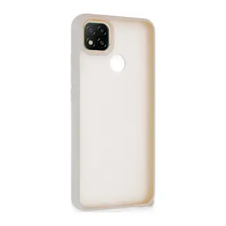 Redmi 9C Kılıf Elegant Kapak - Pudra