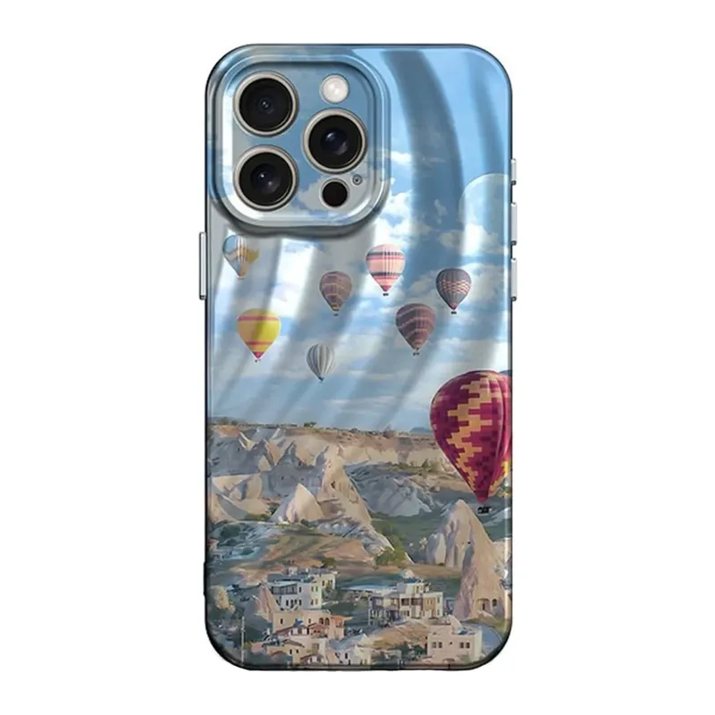 iPhone 14 Pro Kılıf Crew Desenli Kapak - Kapadokya