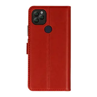 General Mobile GM 22 Kılıf Trend S Plus Kapaklı Kılıf - Kırmızı
