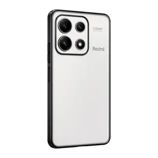 Poco X6 Pro Kılıf Lensli Silikon - Siyah