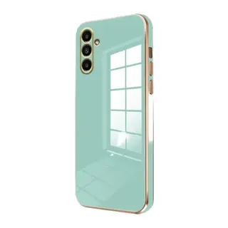 Samsung Galaxy A25 5G Kılıf Volet Silikon - Açık Yeşil