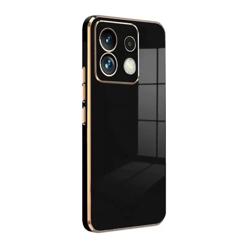 Poco M6 Pro 4G Kılıf Volet Silikon - Siyah