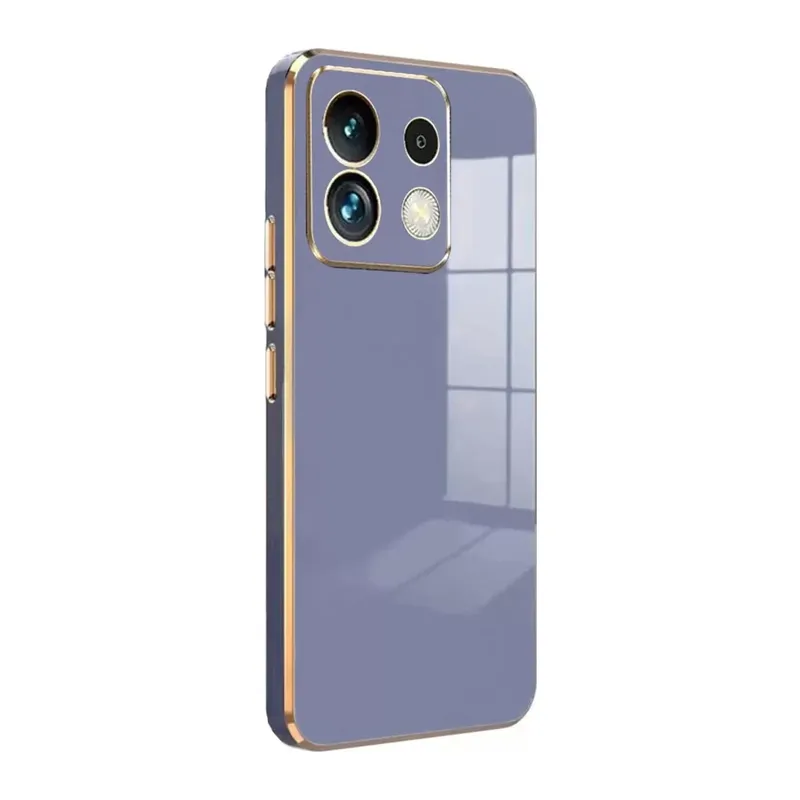 Poco M6 Pro 4G Kılıf Volet Silikon - Mavi