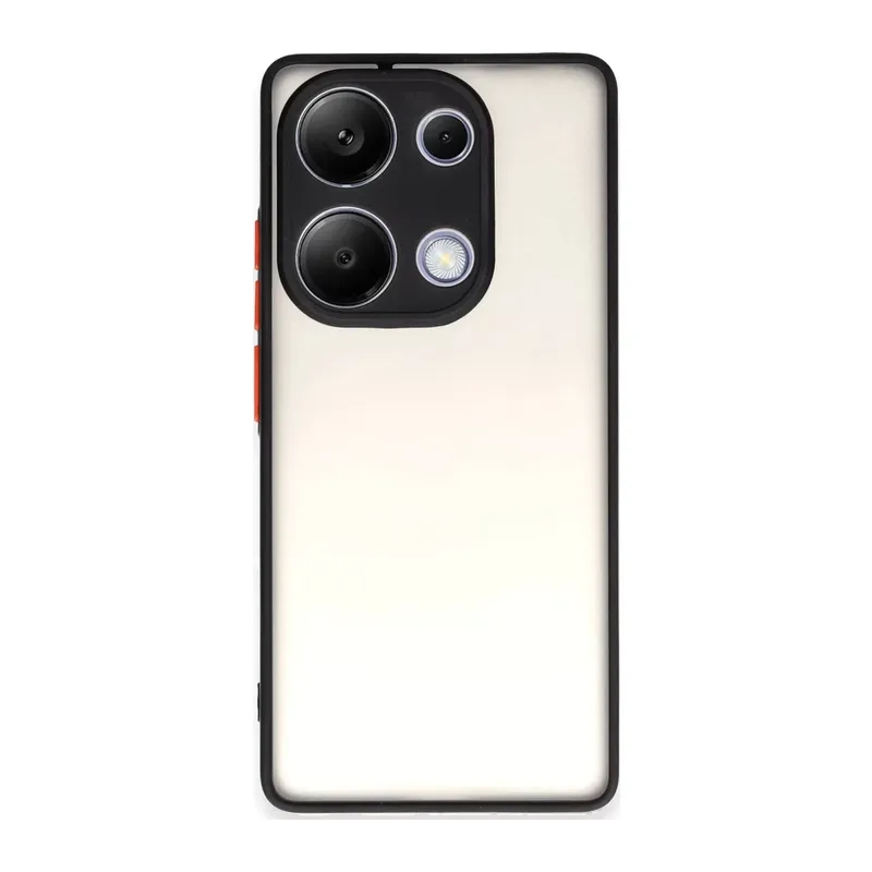 Redmi Note 13 Pro 4G Kılıf Montreal Silikon Kapak - Siyah