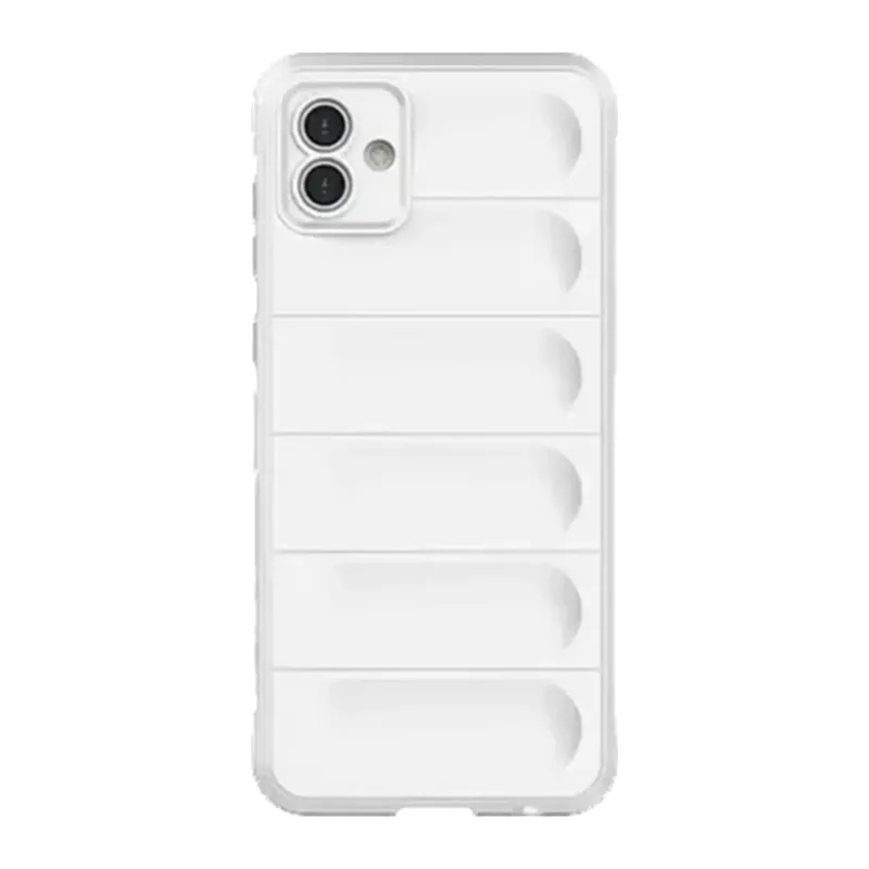 Samsung Galaxy A05 Kılıf Optimum Silikon - Krem