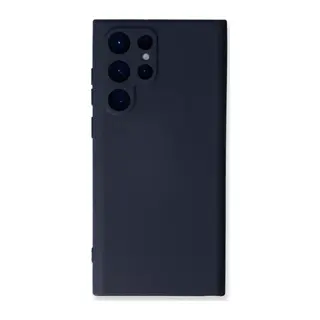 Samsung Galaxy S24 Ultra Kılıf Nano içi Kadife Silikon - Lacivert