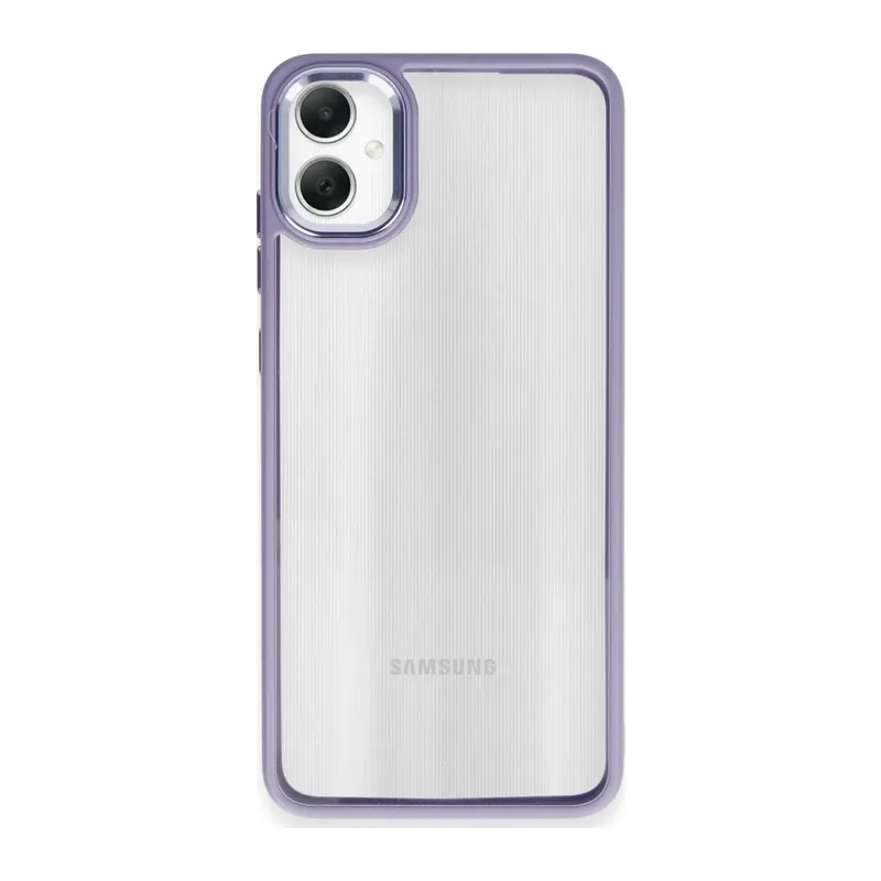 Samsung Galaxy A05 Kılıf Power Silikon - Lila