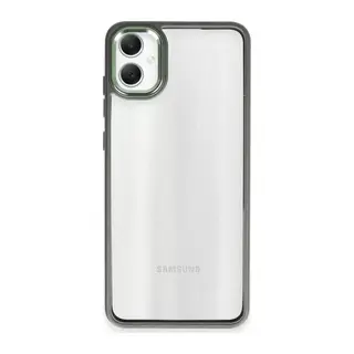 Samsung Galaxy A05 Kılıf Power Silikon - Koyu Yeşil