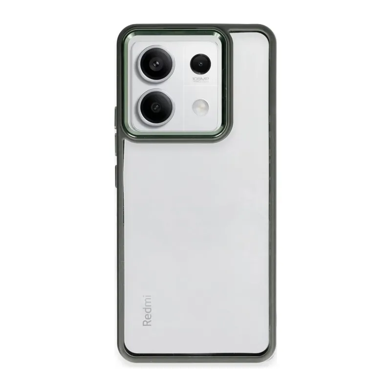 Redmi Note 13 Pro 4G Kılıf Power Silikon - Koyu Yeşil