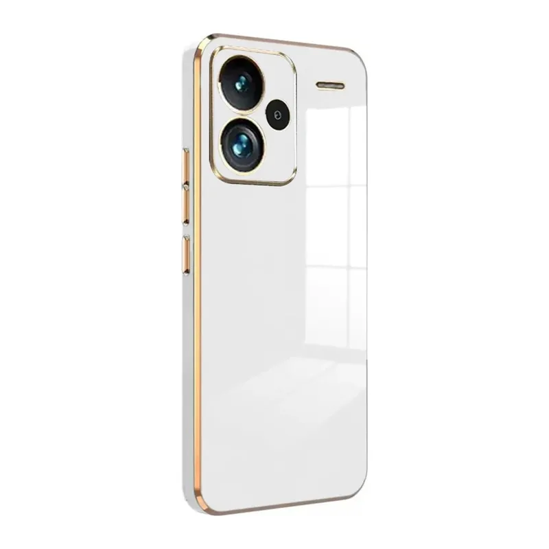 Redmi Note 13 Pro Plus Kılıf Volet Silikon - Beyaz