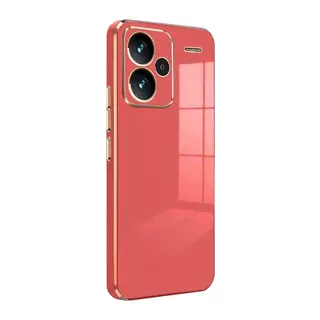 Redmi Note 13 Pro Plus Kılıf Volet Silikon - Kırmızı