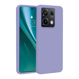 Redmi Note 13 4G Kılıf First Silikon - Lila