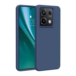 Redmi Note 13 Pro 4G Kılıf First Silikon - Lacivert