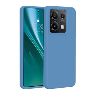 Redmi Note 13 Pro 4G Kılıf First Silikon - Mavi