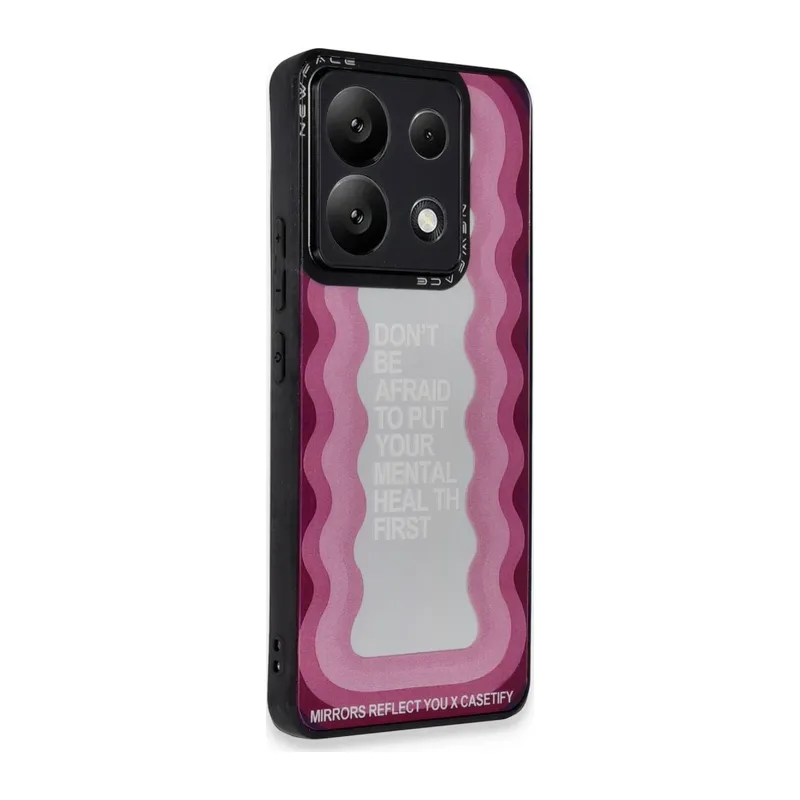 Redmi Note 13 Pro 5G Kılıf Mirror Desenli Kapak - Mirror - 11