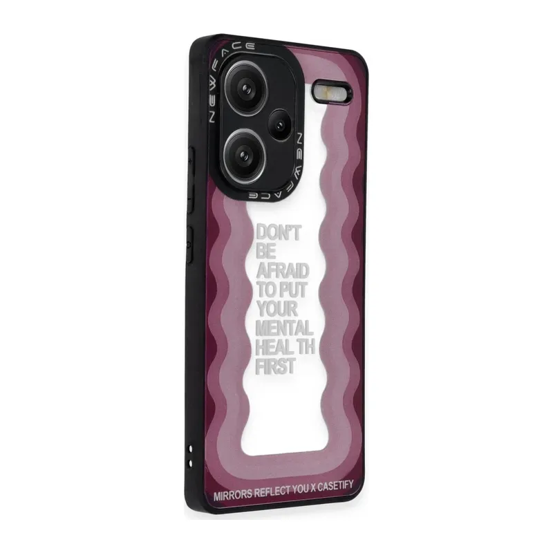 Redmi Note 13 Pro Plus Kılıf Mirror Desenli Kapak - Mirror - 11