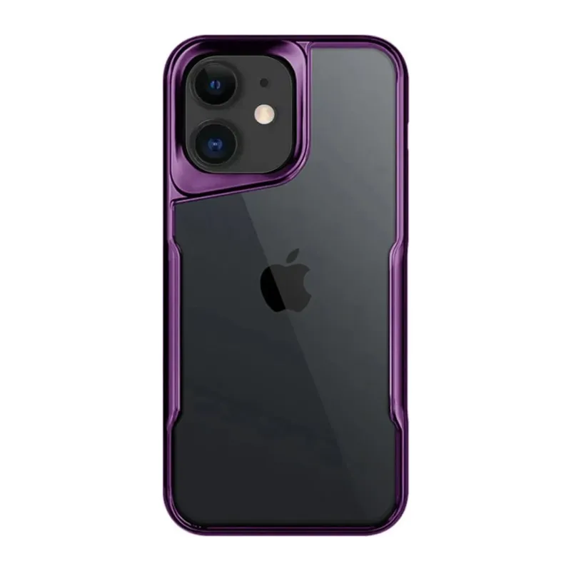 iPhone 11 Kılıf Boyi Silikon Kapak - Derin Mor