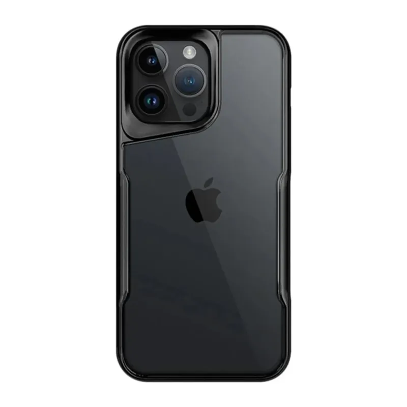 iPhone 14 Pro Max Kılıf Boyi Silikon Kapak - Siyah